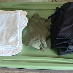 Assorted Clothing Bundle - White, Green, Black